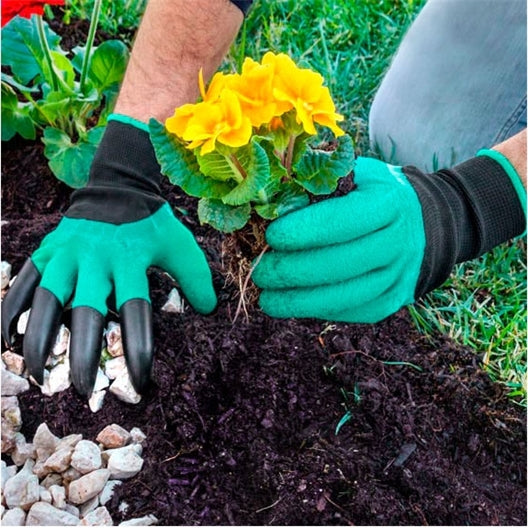 Gants de jardin avec griffes