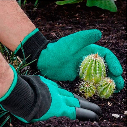 Gants de jardin avec griffes