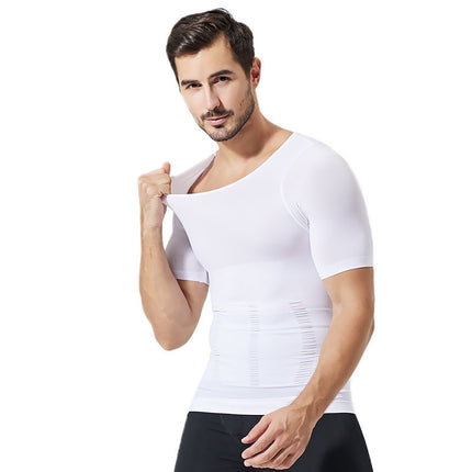 T-shirt tonifiant corps hommes