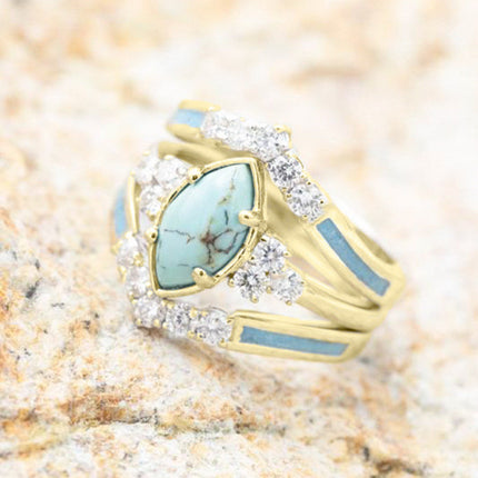 Bague en turquoise