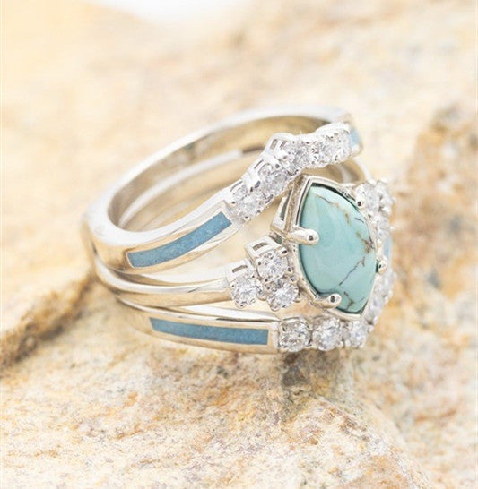 Bague en turquoise