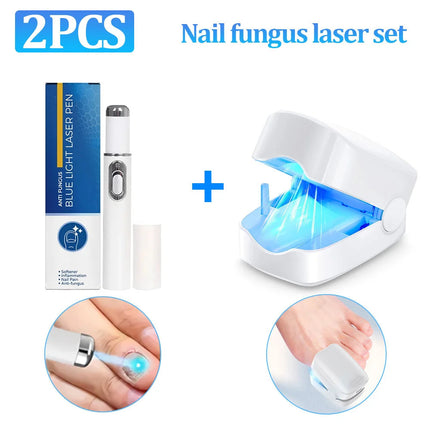 2Pcs Appareils de traitement au laser pour champignon des ongles