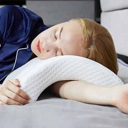 Oreiller Médical Confortable pour Couples avec Mousse à Mémoire de Forme