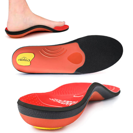 Semelles Orthopédiques Anti-Choc Fasciite Plantaire - Idéales pour Pieds Plats et Chaussures de Travail