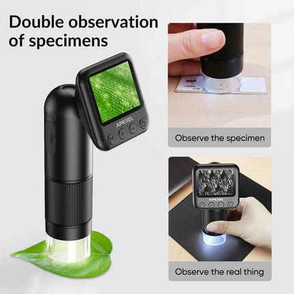 Microscope de Poche Numérique 800X HD + Carte 32G Offerte