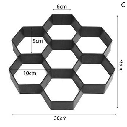 Moule pavé béton - Carrelage de jardin