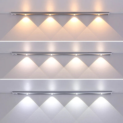 Réglette LED avec détecteur de mouvements - multi LED