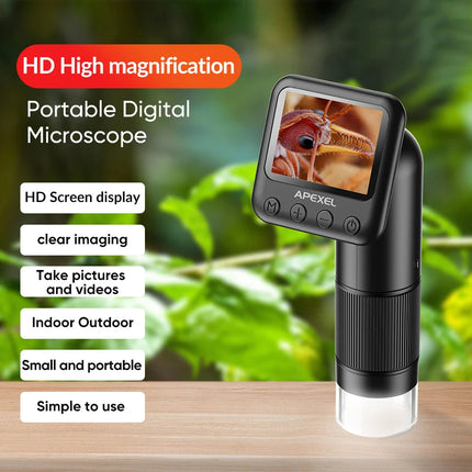 Microscope de Poche Numérique 800X HD + Carte 32G Offerte