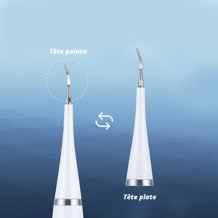 Brosse à dents 2 en 1 - Détartreur électrique