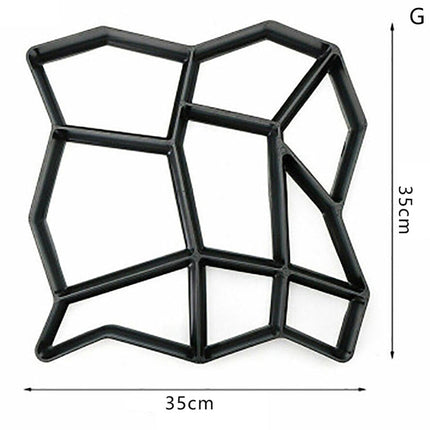 Moule pavé béton - Carrelage de jardin