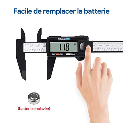 Règle de mesure avec écran digital