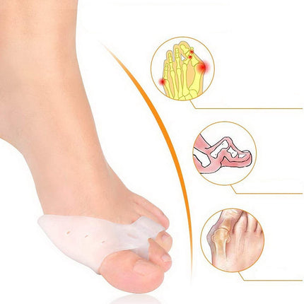 Paire de Correcteur Hallux Valgus en Silicone