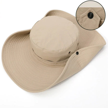 Chapeau anti-UV pliable pour homme