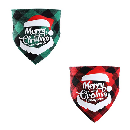 Lot de 2 Bandanas de Noël