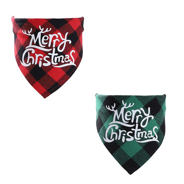 Lot de 2 Bandanas de Noël