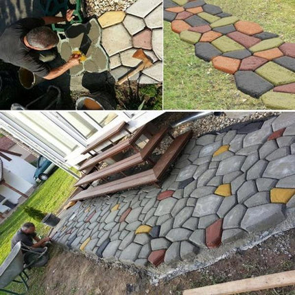 Moule pavé béton - Carrelage de jardin