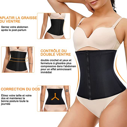 Ceinture corset de sudation amincissante et sculptante