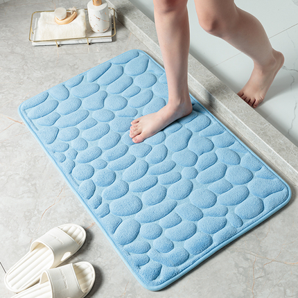 Tapis de bain pavé à mémoire de forme