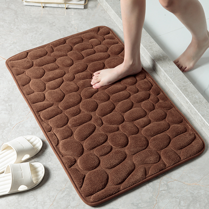 Tapis de bain pavé à mémoire de forme