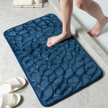 Tapis de bain pavé à mémoire de forme