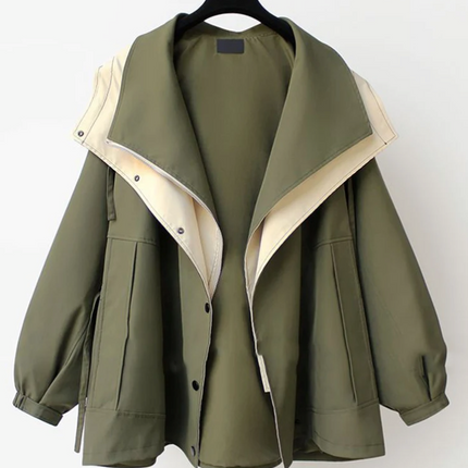 Parka Coupe-vent Design - Femme