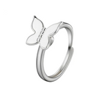 Papillon Blanc - Argent