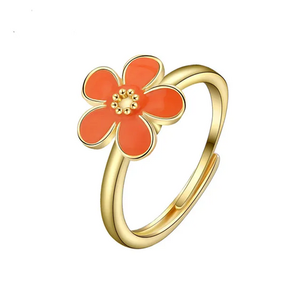 Bague d'anxiété ajustable pour femme