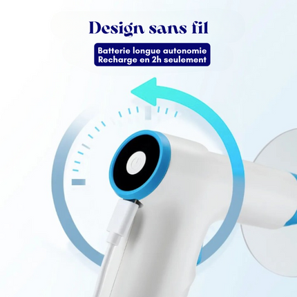 Ear'Cleaner - Nettoyeur Irrigateur d'oreilles électrique 4 modes