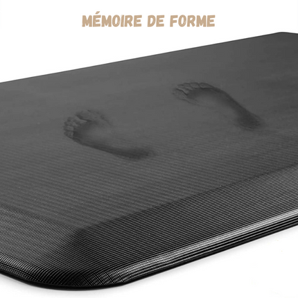 Tapis à mémoire de forme anti-fatigue