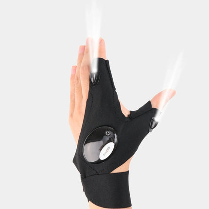 Gants lumière LED