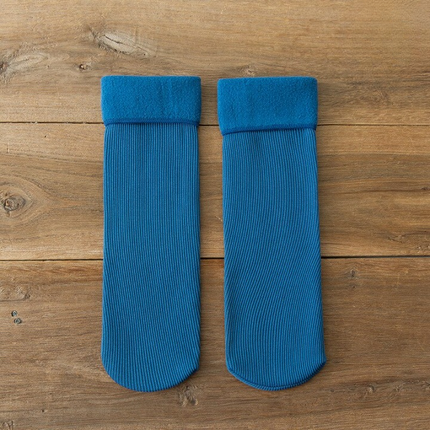 3x Paires de chaussettes d'hiver molletonnées