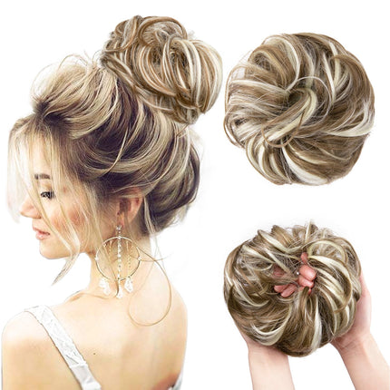 Chouchou effet faux chignon décoiffé