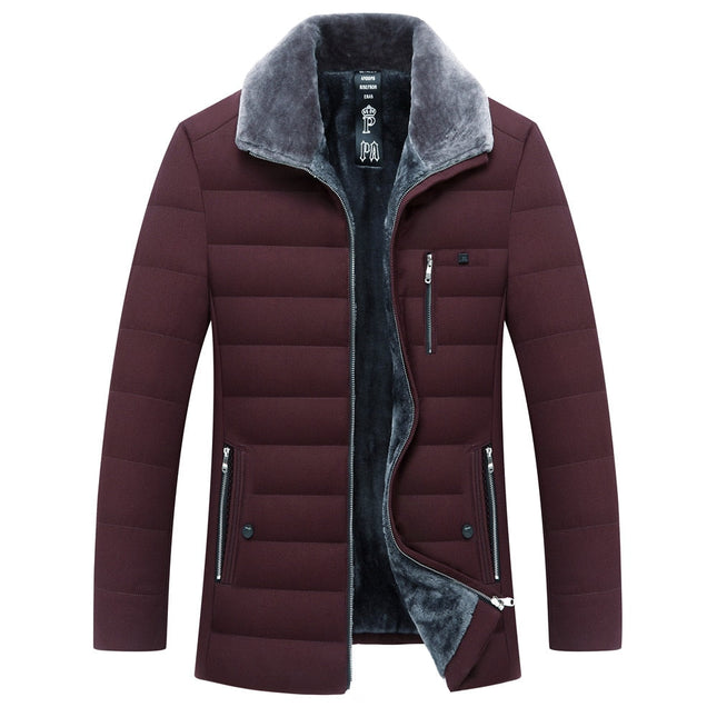 Parka d'Hiver Epaisse et Chaude - Homme