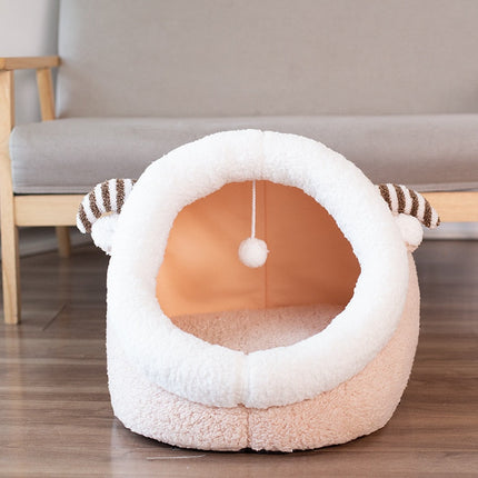 CozyRuche : Coussin mignon avec un jouet