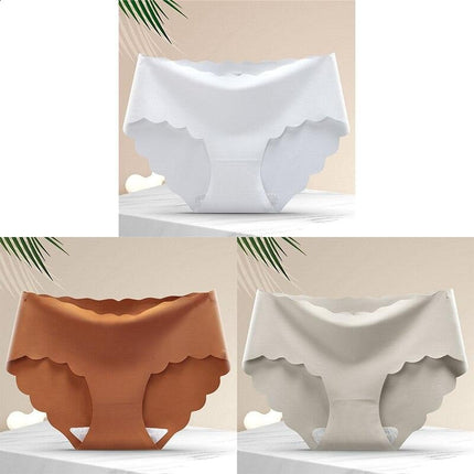 Lot de 3 Culottes sans coutures et élastiques