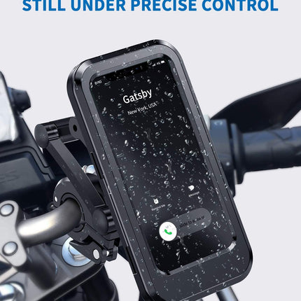 Support de téléphone imperméable et tactile pour vélo