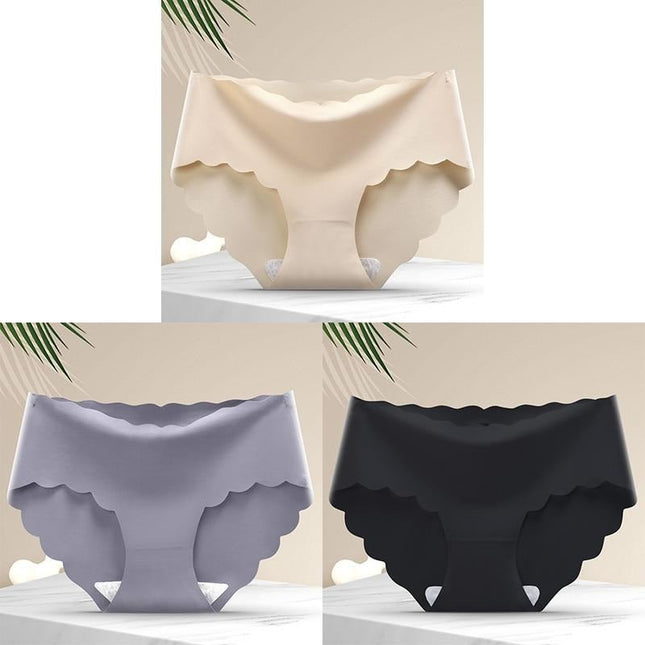 Lot de 3 Culottes sans coutures et élastiques