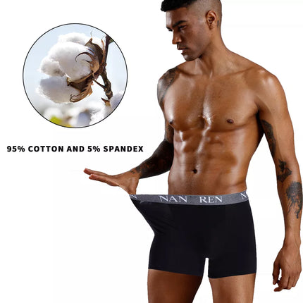 Lot de 8 boxers confortables en Coton respirant