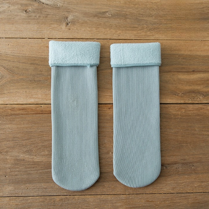 3x Paires de chaussettes d'hiver molletonnées