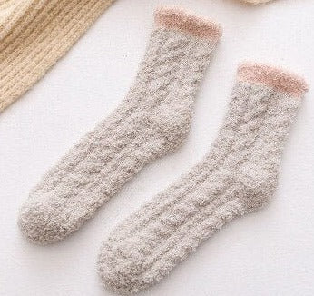 Lot de 5 Paires de Chaussettes Fluffy