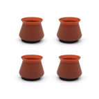 Marron foncé / 4PCS