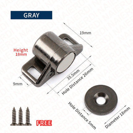4 X Loquets de porte magnétiques surpuissants