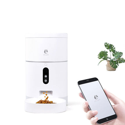 Distributeur de croquettes automatique Caméra et Micro intégrés