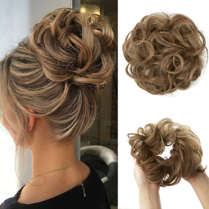 Chouchou effet faux chignon décoiffé