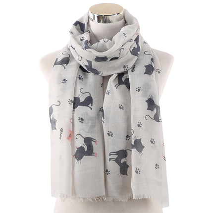 Foulard Motifs de Chats