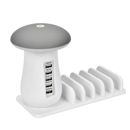 Station de Charge Lumineuse Multi Ports USB