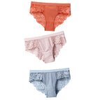 Orange/RoseBleu/Gris / L / 3pcs