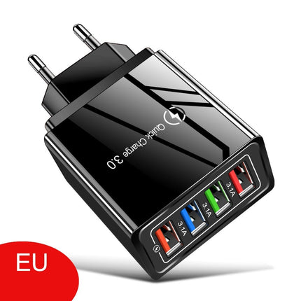 Chargeur 4 Ports USB - Rapidité +