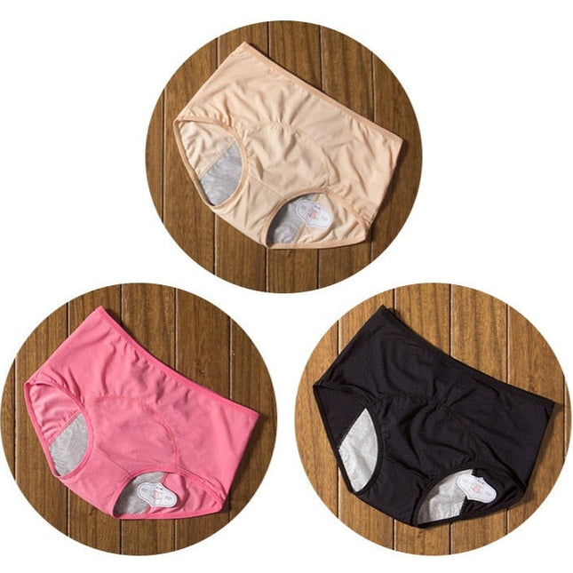 Lot de 3 Culottes Anti Fuites