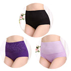 Noir Violet Violet clair / L / 3pcs